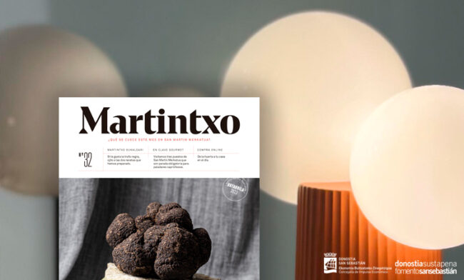 san sebastian shops donostia Jorge san martin iluminacion martintxo mercado san martin 2023