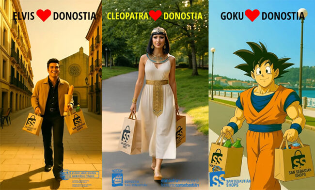 san sebastian shops donostia nuestros comercios CAMPAÑA VERANO comercio local gobierno vasco 2025