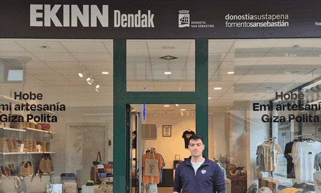 san sebastian shops donostia nuestros comercios HOBE 13 comercio local gobierno vasco 2025