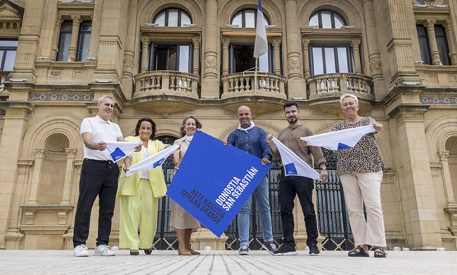 san sebastian shops pañuelo semana grande donostia 2022aste nagusia