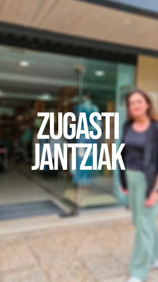 🌟 Zugasti Jantziak: tradición y moda en Altza, Donostia 🌟
Comercio local con estilo propio y marcas de calidad como Lacoste, Levi’s.
Ropa cómoda, elegante y actual para tu día a día o cualquier ocasión especial.
El trato cercano y personalizado nos diferencia — ven y compruébalo tú mismo.

📍 Paseo de Altza, 1

🌐 www.zugastidendak.com 

 .

🌟 Zugasti Jantziak: tradizioa eta moda Altzan, Donostian 🌟
Tokiko merkataritza, estilo propioa eta kalitatezko markak: Lacoste, Levi’s...
Arropa erosoa, dotorea eta gaurkotasunez betea, egunerokorako zein une berezietarako.
Hurbiltasuna eta arreta pertsonalizatua dira gure bereizgarriak — zatoz eta ezagutu gaitzazu!

📍 Altzako Pasealekua, 1

🌐 www.zugastidendak.com 

#sansebastian #donostia #sansebastianshops #comerciolocal #paisvasco #euskadi #basquecountry #shop #basquexperience